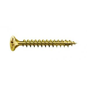 Spax Vis universelle SeKo cruciforme Z 3,5x 40 galvanisé Jaune (Par 200)
