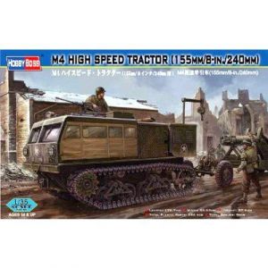 HobbyBoss M4 HIGH SPEED TRACTORS 155 mm/8-in/240 mm