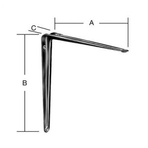 Jardinier massard Equerre 200X250mm Nr. 150200LW (Par 20) - VORMANN