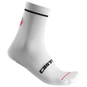 Image de Castelli Paire de chaussettes entrata 9 blanc 40 43