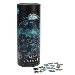 Galison Puzzle rond 1000 pièces : Carte des Etoiles