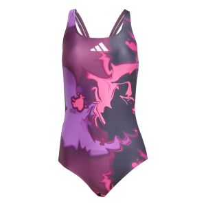 Adidas Maillot de bain 1 pièce dos en V femme Tie Dye Graphic