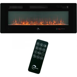 Insert Chemin&eacute;e Electrique Valtaia Plat Sannover 2000 W / 127 cm