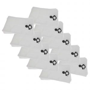 Vhbw 50x Sacs compatible avec Makita VC4210M aspirateur - microfibre non tissée, 52,5cm x 39cm blanc
