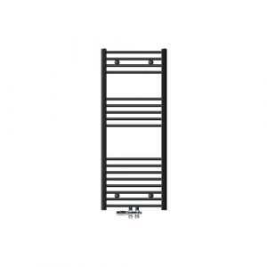 ECD Germany Radiateur Salle de Bain 500x1200 mm Anthracite Droite Raccord Central au Bas