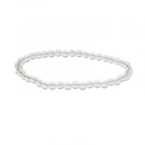 Image de Bracelet cristal de roche 4mm