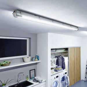 Osram Lumin. étanche SUBMARINE NATURE LOOP avec tube LED, blanc, 14W, 1600lm, blanc froid, étanche à la poussière et aux jets d’eau, 40 000 h, économe en énergie, capt. de lumière du jour, détec. de