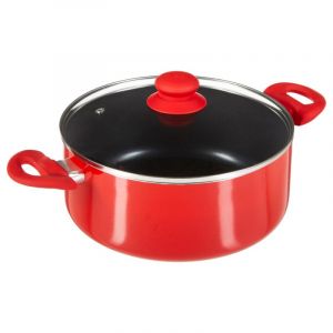 Faitout aluminium avec couvercle 24 cm