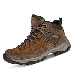 Meindl Multifuntionsschuh Nebraska Lady Mid GTX, Chaussures de Randonnée Hautes Femme, Marron