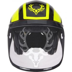 Protos Integral Forest combiné casque jaune fluo/noir, KOX edition - Noir/jaune