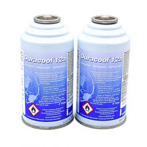 Multitanks Lot de 2 canettes Duracool 12a, remplace Le R12,R134a et 1234yf