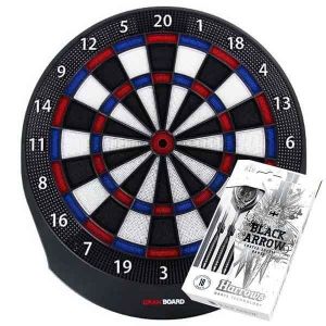 CIBLE JEU DE FLECHETTES ÉLECTRONIQUE Granboard Dash Bleu + FLECHETTES