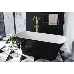 Azura Baignoire îlot ASSOS S-LINE bicolore 160 x 70 cm