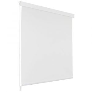 Store roulant de douche 140 x 240 cm blanc 02_0005579
