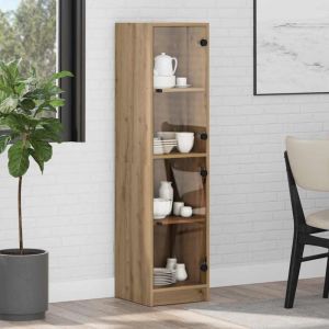 VidaXL Haut Armoire Ch&ecirc;ne artisanal 35 x 37 x 142 cm Bois d'ing&eacute;nierie