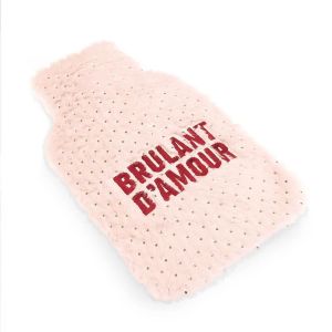 Sud trading Bouillotte en fourrure brulant damour