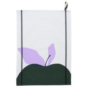 Declikdeco Torchon Pomme Granny Blanc 50 x 70