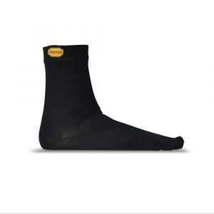 Image de Vibram Fivefingers Chaussettes Wool Blend Crew - Noir Noir - Femme, Homme