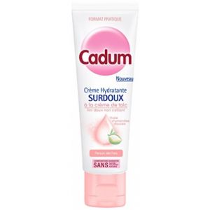 Image de Cadum Crème Hydratante Surdoux à La Crème de Talc pour Peaux Sèches au Format Pratique - 75 ml