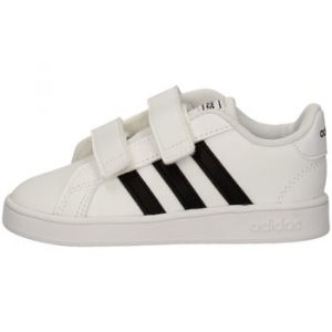 Adidas Grand Court I, Chaussons Mixte bébé, Blanc Negbás/FTW Bla 000, 24 EU