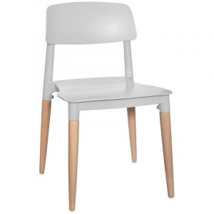 Image de Atmosphera Lot de 4 Chaises Design Enfant "Soa" 52cm Gris