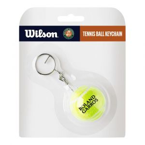 Image de Wilson Porte-clés mini balle de tennis x Roland-Garros - Jaune Jaune Roland-Garros - Couleur Jaune - Taille Taille unique