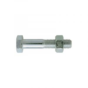 Boulon Ultima à tête hexagonale acier zingué blanc - classe 8.8 DIN 931/934