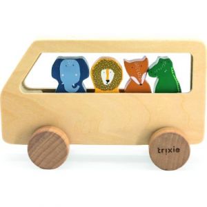 Trixie Bus en Bois Animaux