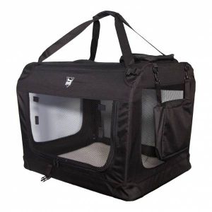 SPOCADO "Palace" Sac de transport pour animaux 70 x 52 x 52 cm noir