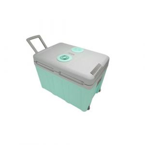 Glacière thermoélectrique 40l maintient au froid ou au chaud vertbleu