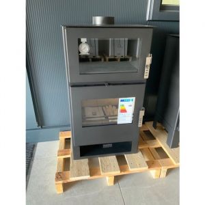 Verso Poêle à bois F - 9 kW Avec four intégré pour cuisson traditionnelle