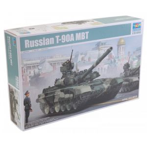 Trumpeter Maquette militaire - T-90A Russian MBT (Welded turret)- 1/35 -Trumpete