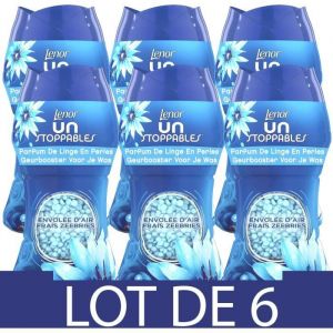 Lenor Parfum de linge en Perles - Envolée D’Air Frais - 154g - Lot de 6