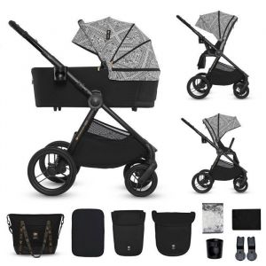 Kinderkraft Poussette polyvalente NEA 2 Lunar Black BIZUU