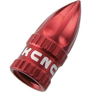 Image de KCNC Capuchon de valve Presta [Paire] - Rouge