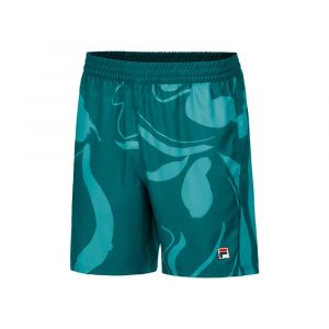 FILA Leo Shorts Hommes - Vert Foncé, Vert