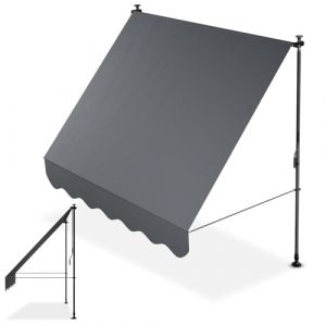 Store à pince Kapstadt - 200x120 cm - Gris