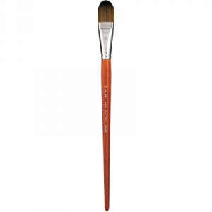 Isabey Paris Pinceau Isabey Isacryl à pointe usée bombée - Taille 14 - largeur 28,5mm