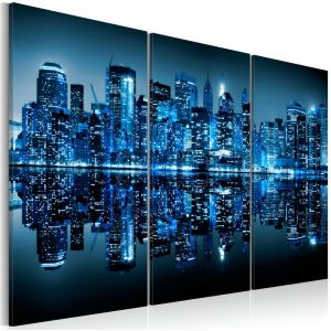 Artgeist Tableau - Manhattan en bleu - 60x40