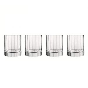 Luigi Bormioli 7540471 Boîte de 6 Chopes Forme Basse, Cristal, Transparent, 8,25x8,25x9,7 cm