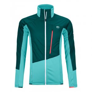 Image de Ortovox Westalpen Swisswool Hybrid Jacket - Veste softshell femme Pacific Green XS