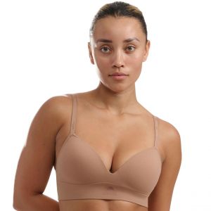 Eminence Brassi&egrave;re femme &eacute;chancr&eacute; Active Seamless Adidas Sport - beige