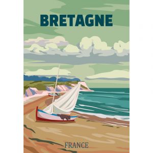 Puzzle de 500 pièces Alipson Puzzle Bretagne Vintage