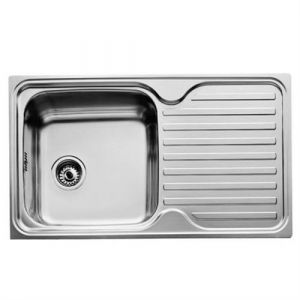 Teka Évier simple 11119005 CLASSIC 1C 1E Acier ydable