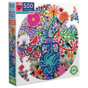 Eeboo Puzzle Birds and Flowers - 500 pcs