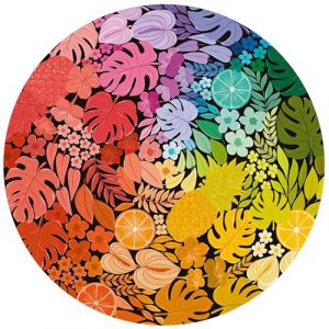 Ravensburger Puzzle rond 500 pièces : Tropical (circle of colours)
