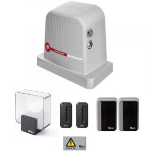 Nice Kit Motorisation Portail Coulissant ROBUS 600 Hi-Speed - RBS600HSBDKCE