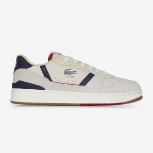 Lacoste T-Clip off white/gum, Footwear, en beige, taille: 41 - Couleur beige - Taille 41