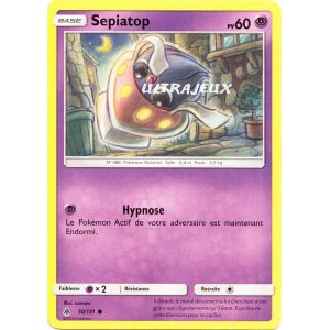 Asmod&eacute;e Pok&eacute;mon - 50/131 - S&eacute;piatop - Sl6 - Soleil Et Lune - Lumi&egrave;re Interdite - Commune