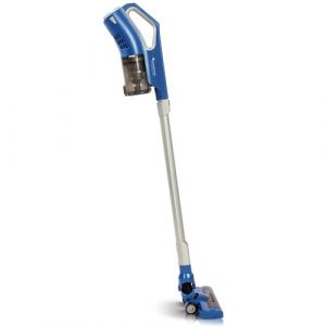Turbotronic Aspirateur balai ultra-léger VSmach180 gris/bleu - 180W